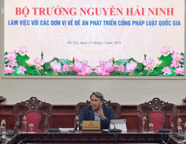 Đẩy mạnh hoàn thiện Đề án “Phát triển Cổng Pháp luật quốc gia”